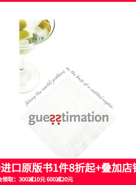 【预售】猜测：在鸡尾酒餐巾背面解决世界问题 Guesstimation 原版英文社会科学