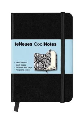 【现货】【颜色随机寄】德国 teNeues 绑带笔记本 小号  手账本记事本日记本账本文具礼品