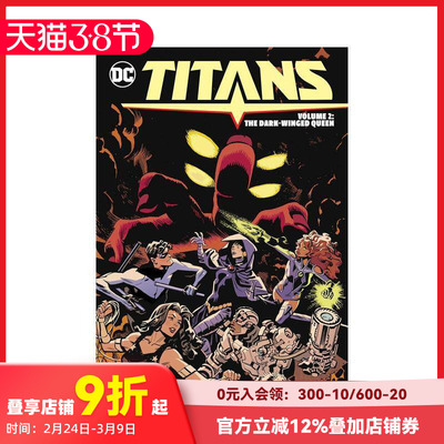 【预售】DC漫画 泰坦 卷2：暗翼女王 Titans Vol. 2: The Dark-Win