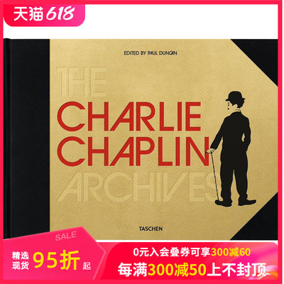 【现货】[TASCHEN]The Charlie Chaplin Archives 查理·卓别林档案 珍藏英文原版图书