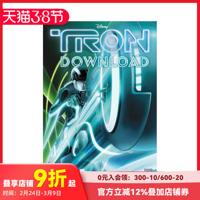 【现货】电子世界争霸战：下载 Tron: Download 原版英文漫画书 集结电影视觉化改编漫画