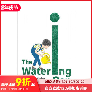 【现货】魔法浇水壶 The Watering Can 原版英文儿童绘本 法国现象级跨界艺术组合打造 Marie Dorléans奇幻绘本