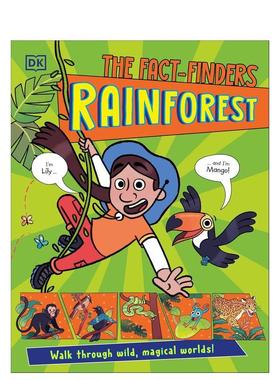 【预售】【探索者】雨林 【The Fact-Finders】Rainforest 原版英文儿童绘本 善本图书