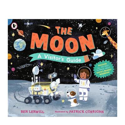 【预售】月球：游客指南 NASA阿尔忒弥斯任务 The Moon: A Visitor's Guide 原版英文儿童绘本善本图书