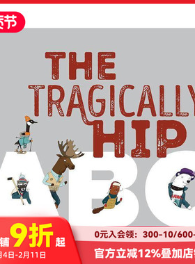 【预售】悲惨的时髦 ABC The Tragically Hip ABC 原版英文儿童语言/概念启蒙