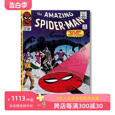 【现货】【TASCHEN】漫威漫画图书馆 蜘蛛侠 卷2 1965–1966 Marvel Comics Library. Spider-Man. Vol. 2.原版英文漫画 善本图书