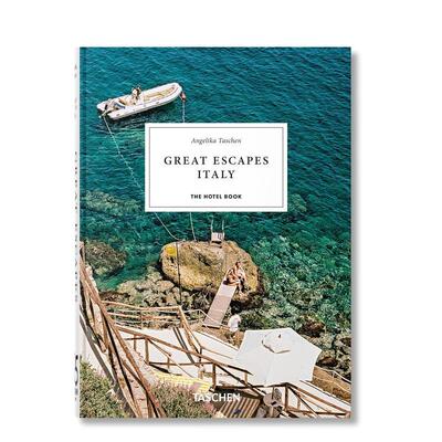 【预售】【TASCHEN】休闲胜地：意大利酒店图鉴【45th Anniversary Edition】Great Escapes Italy. The Hotel Book原版英文旅行