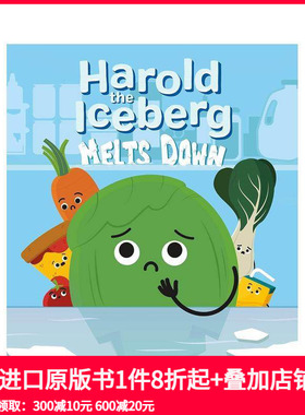 【预售】冰山融化的哈罗德 Harold The Iceberg Melts Down 原版英文儿童绘本 善本图书