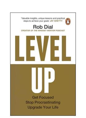 【预售】(预计26年1月出版)升级：专注、停止拖延、提升人生 The Mindset Mentor主持人的实用生活指南 原版英文生活综合 善本图书