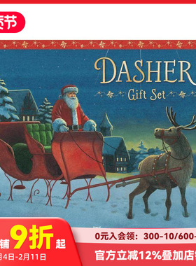 【预售】圣诞礼品书套装 Dasher Gift Set 原版英文儿童绘本 善本图书