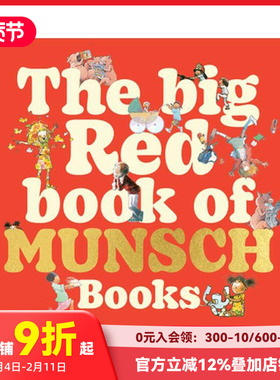 【预售】蒙施故事大红书 The Big Red Book of Munsch Books 原版英文儿童绘本 故事大师罗伯特·蒙施