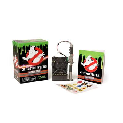 【现货】迷你文创套装 捉鬼敢死队：质子包和魔杖 贴纸书Ghostbusters: Proton Pack and Wand  进口文创 玩具摆件节日礼物