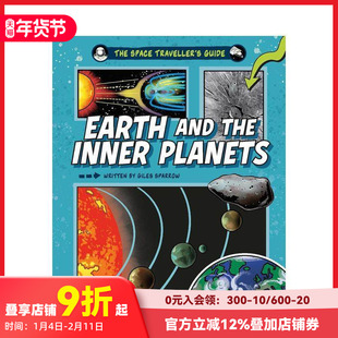 【预售】太空旅行者指南：地球和内行星 The Space Traveller's Guide: Earth and the Inner Planets 原版英文儿童绘本 善本图书