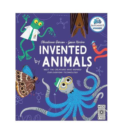 【预售】动物发明家（平装） 【Designed by Nature】Invented by Animals 原版英文儿童绘本 善本图书