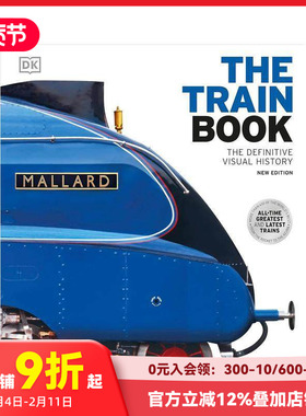 【现货】【DK交通工具指南】火车之书 【DK Definitive Transport Guides】The Train Book 原版英文生活综合