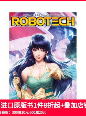 【预售】英文原版 太空堡垒 Robotech 英文漫画 Brian Wood Page 英文原版进口书籍 善本图书