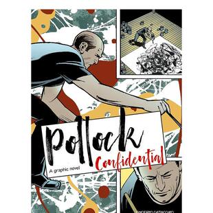 【现货】波洛克:漫画小说 Pollock Confidential 英文原版 艺术传记