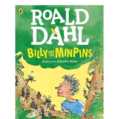【现货】比利与民平斯(彩色版) Billy and the Minpins (Colour Edition) 原版英文儿童插画故事绘本 进口图书