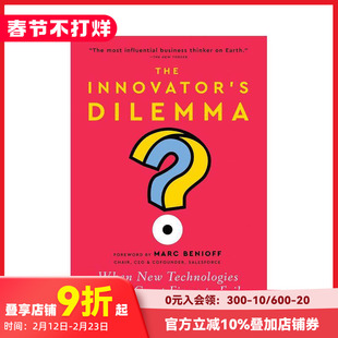 【预售】创新者的困境 新前言 The Innovator's Dilemma, with a New Foreword 原版英文商业行销 善本图书