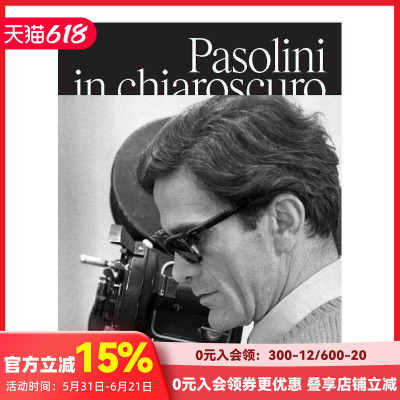 【预售】帕索里尼的明暗对比 Pasolini in Chiaroscuro 原版英文艺术画册画集