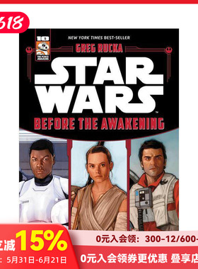 【预售】星球大战原力觉醒：觉醒之前 Star Wars The Force Awakens: Before the Awakening 原版英文青少年读物