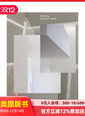 【预售】空白：邵姆/谢建筑项目与思考注释档案 Blanking :An Annotated Archive of Projects... 原版英文建筑设计