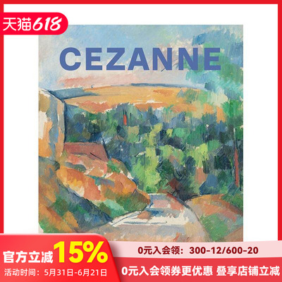 【预售】塞尚：杰作巡礼 Cezanne 原版英文艺术画册画集 画展图录 善本图书