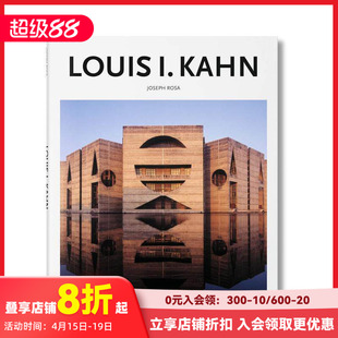 【现货】刘易斯·伊西多尔·卡恩 【Basic Architecture】Louis Isidore Kahn 原版英文建筑设计