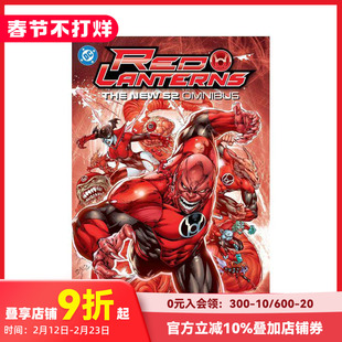 【现货】红灯侠:新52合集 Red Lanterns: The New 52 Omnibus 原版英文漫画书 DC漫画