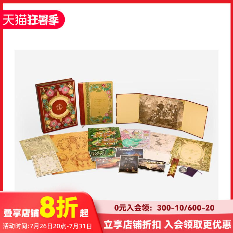 【现货】【精装特典版】关键角色：埃克桑德里亚编年史?传奇九人团 下卷 Critical Role 原版英文艺术插画原画设定集 艺术画册