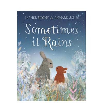 【预售】(预计9月出版)时而落雨 Sometimes It Rains 原版英文儿童绘本 关于爱、感恩以及在万物中发现奇迹和美好的故事 善本图书