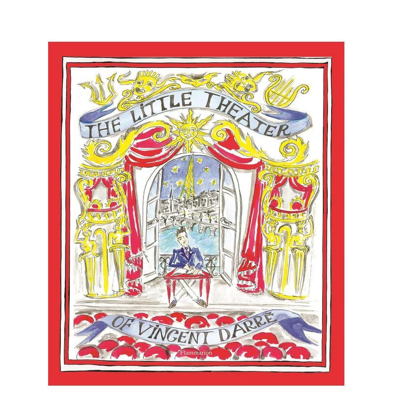【现货】文森特·达雷的设计剪贴簿 The Little Theater of Vincent Darré 原版英文室内设计装饰 善本图书