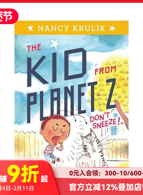 【预售】【Kid From Planet Z】2：Don't Sneeze!别打喷嚏 英文儿童章节书