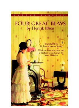 【现货】Four Great Plays by Ibsen 易卜生四大戏剧 人民公敌 英文原版