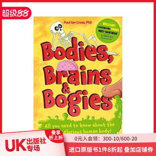 Brains 英文儿童绘本 2023青年图书奖终选名单 原版 Bogies and Bodies 大脑和机器人 身体 预售