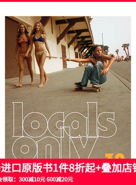 【现货】传奇滑板摄影师Hugh Holland:30张可撕可装裱海报 Locals Only: 30 Posters 进口原版英文摄影集艺术 善本图书