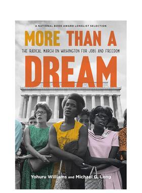 【现货】 【美国国家图书奖长名单】不仅仅是一个梦想 More Than a Dream 原版英文青少年读物 善本图书