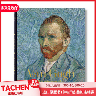 梵高作品全集 善本图书 油画艺术画册 Complete 现货 TASCHEN Paintings Van 大开本 英文原版 Gogh. 印象派点彩 The