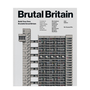 Brutalist 现货 Your Great 进口建筑作品集 第二版 英文原版 野兽派大不列颠建筑 善本图书 Build Britain Own