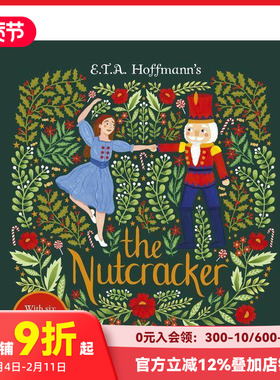 【预售】胡桃夹子 The Nutcracker: An Enchanting Pop-up Classic (Gilded Fairytales) 原版英文儿童立体 善本图书