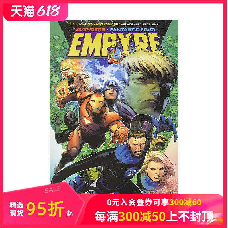 【现货】Empyre，帝国英文原版进口漫画善本图书