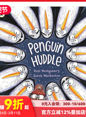 【预售】企鹅抱团行动（平装版） Penguin Huddle (The Norendy Tales) 原版英文儿童绘本