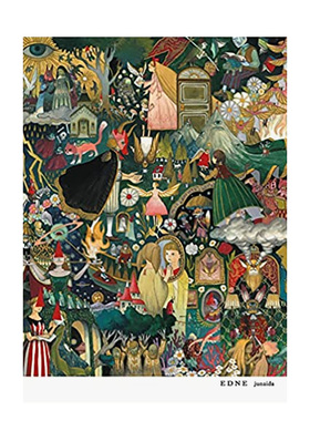 【现货】镜子迷宫 Junaida绘本作品 EDNE (エドネ) 日文原版进口艺术绘本 善本图书