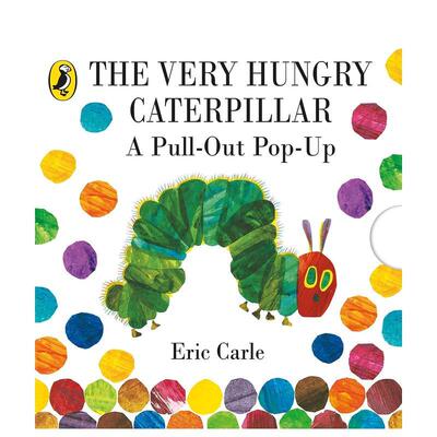 【预售】好饿的毛毛虫 立体拉玩书 The Very Hungry Caterpillar: A Pull-Out Pop-Up 英文原版儿童 善本图书