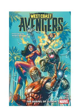 【预售】西海岸复仇者联盟 卷1：奥创福音 West Coast Avengers Vol. 1: The Gospel of Ultron 原版英文漫画书 善本图书