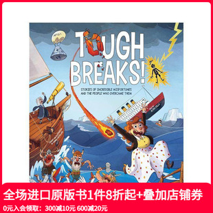 故事 英文儿童故事 艰难 原版 Breaks Tough 人 不幸和战胜不幸 挫折：难以置信 预售