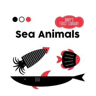 【预售】【蒙台梭利婴儿启智】海洋动物 【Baby Montessori】Sea Animals 原版英文儿童语言/概念启蒙