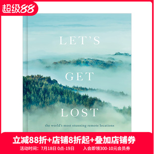 善本图书 极地高山风景摄影旅游精装 现货 迷失在路上Let’s Get 图集图册 芬恩•比尔斯 Lost 英文原版