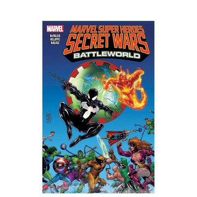 【现货】英文漫画 漫威英雄秘密战争：战场世界 Marvel Super Heroes Secret Wars: Battleworld 原版英文漫画书 善本图书