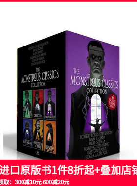 【预售】经典怪物故事盒装集 Monstrous Classics Collection (Boxed Set) 原版英文青少年读物